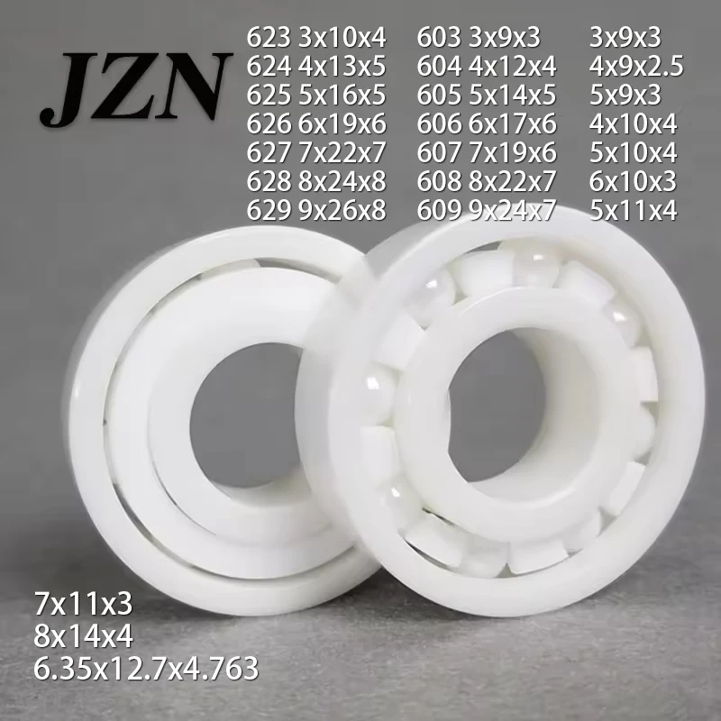 623 624 625 626 627 628 629 R105 MR115 603 604 605 606 607 608 609 pełne ceramiczne łożysko kulkowe ZrO2 łożysko cyrkonowe dobrej jakości