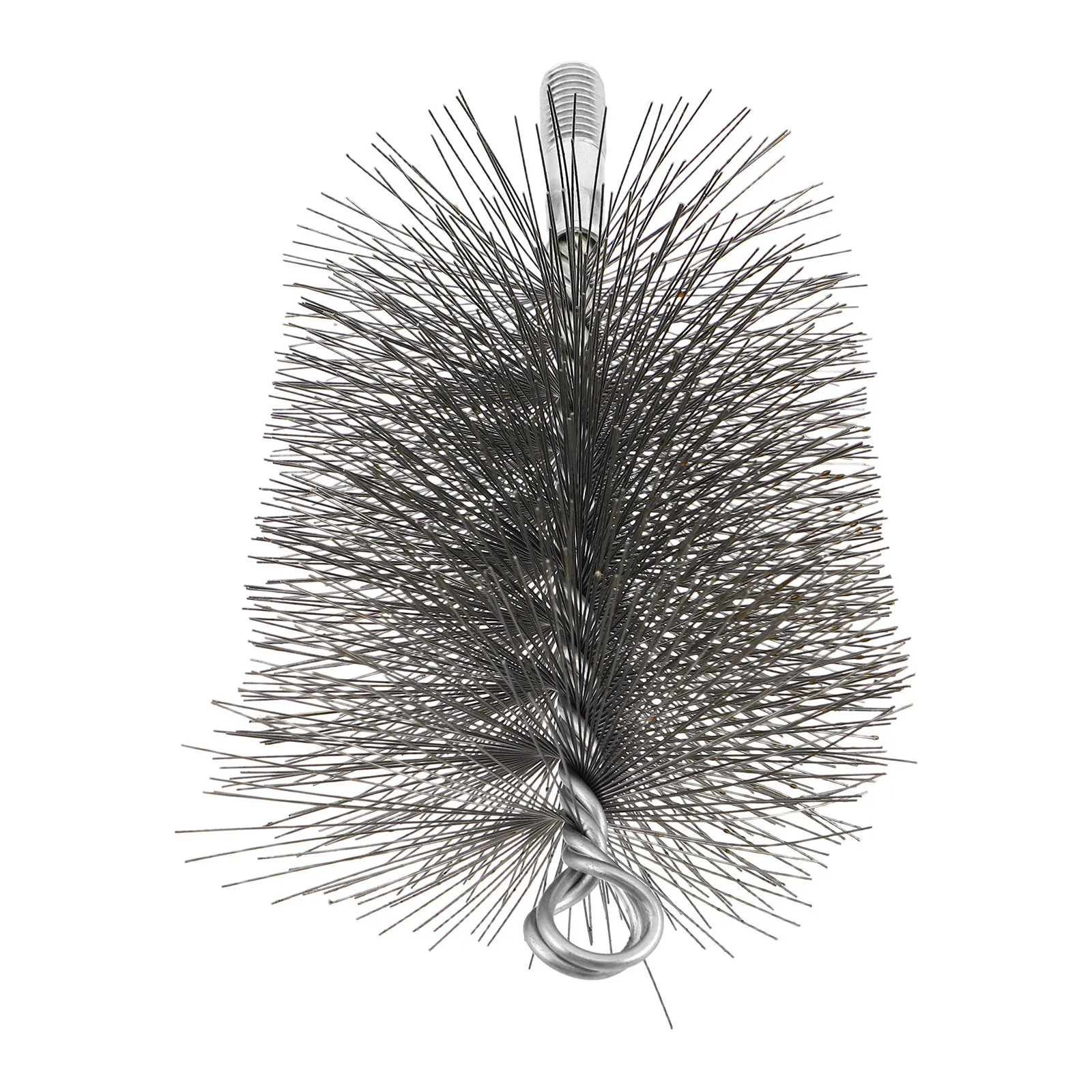 Heavy Duty Stainless Steel Chimney Brush Fireplace Chimney Sweep Tool Flue Cleaner for Stove Vent 4.7 Inch Outer Diameter 0.4