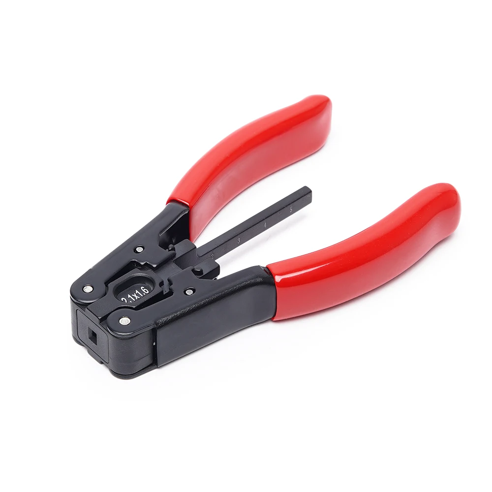 FCST 2.1*1.6mm Fiber Optic Stripping Tool FTTH Cable Stripper Striping Optical Pliers Drop Stripper Fiber Cable Stripper