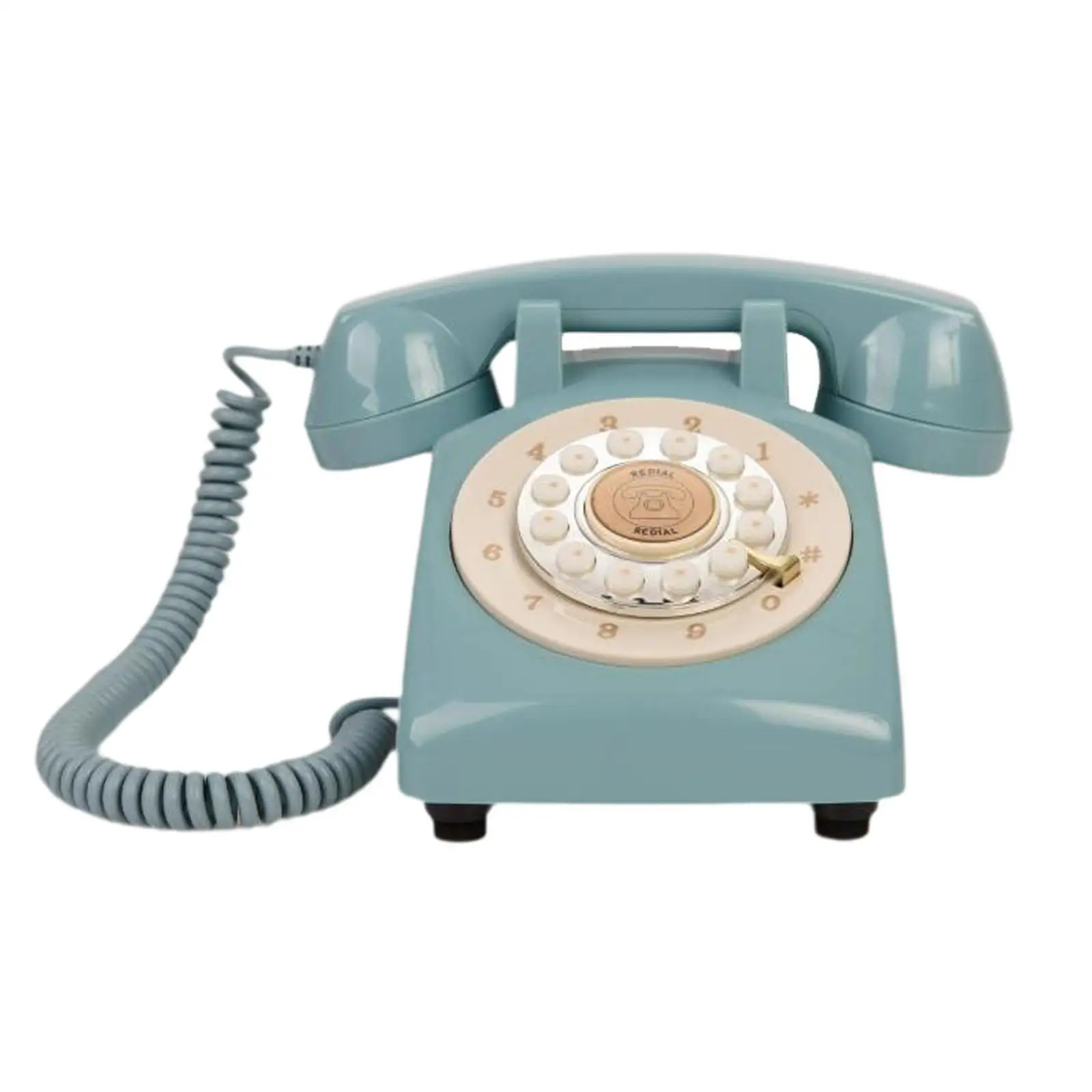 

Guestbook Phone Retro Style Landline Phone Voice Message Vintage Style Corded Phone Desk Telephone Recorder for Bar Party Decor