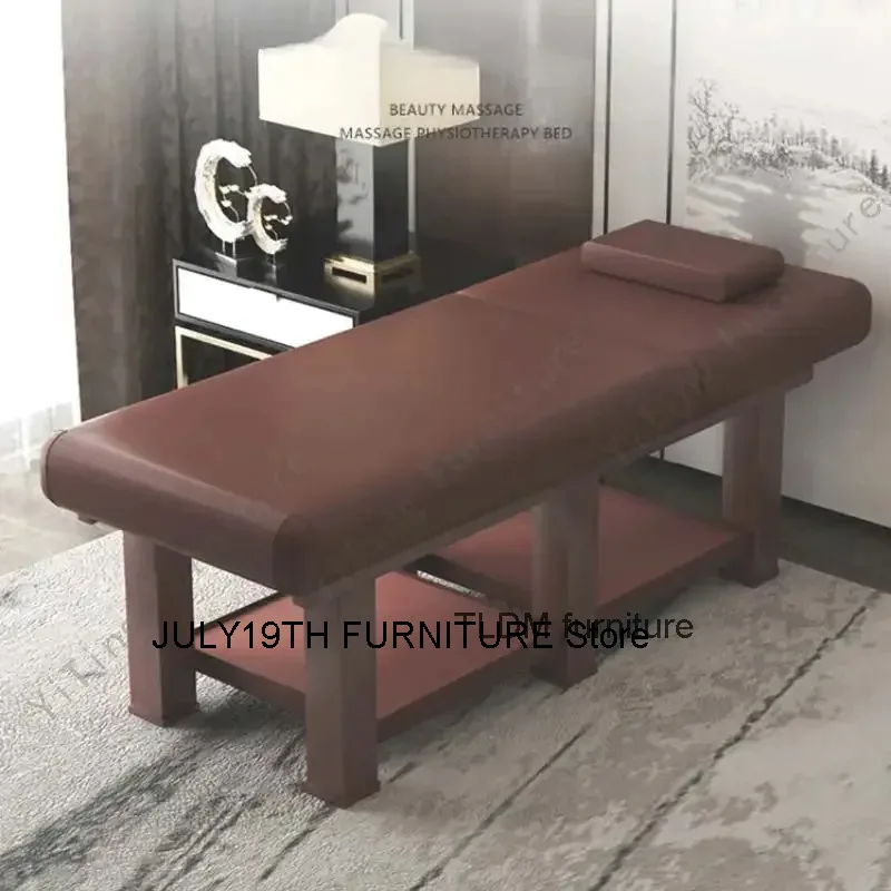 Beauty Tattoo Spa Massage Bed Face Knead Speciality Ear Cleaning Massage Table Metal Lettino Estetista Salon Furniture KMMT