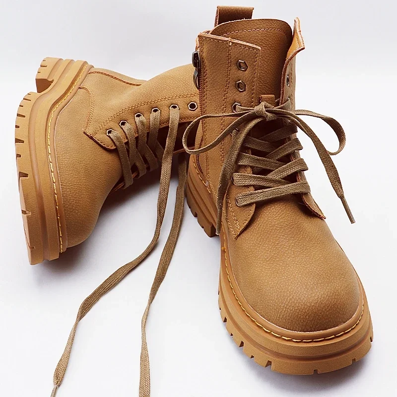 Unisex Waterproof Leather Casual Shoe Laces Waxed Flat Shoelaces for Boots Adjustable Length 60CM to 180CM