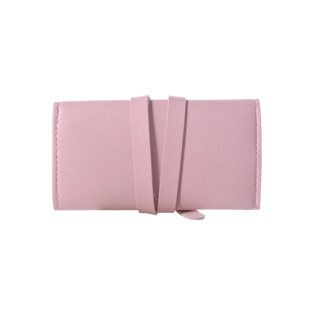 

Foldable Jewelry Organizer Roll Lightweight Travel Storage Jewelry Case Bag Portable Rings Display Jewellery Roll