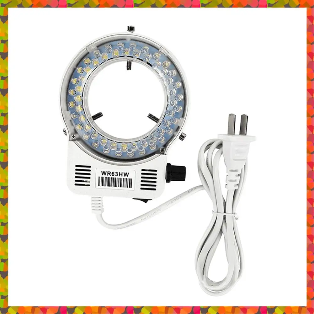 

Promotion! Adjustable LED Ring Lamp Illuminator Lamp Industry For Industry Stereo Video Camera Trinocular Microscope Lens Durabl