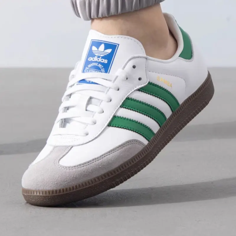 Adidas Herren-und Damenschuhe 2024 fallen neue Sportschuhe Mode atmungsaktive bequeme Freizeit schuhe ig1024