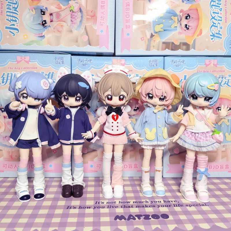 

Аутентичная коллекционная аниме-кукла BJD в масштабе 1/12, подвижная фигурка в стиле медсестры, в слепой коробке, настольное украшение, подарок для коллекционеров