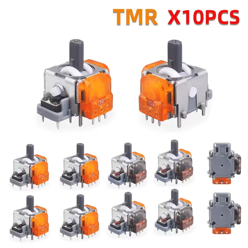 2-10Pcs Replacement TMR Effect Joystick 3D Analog Stick for DualSense PS5 PS4 Controller for Xbox Series X/S switch Repair Parts