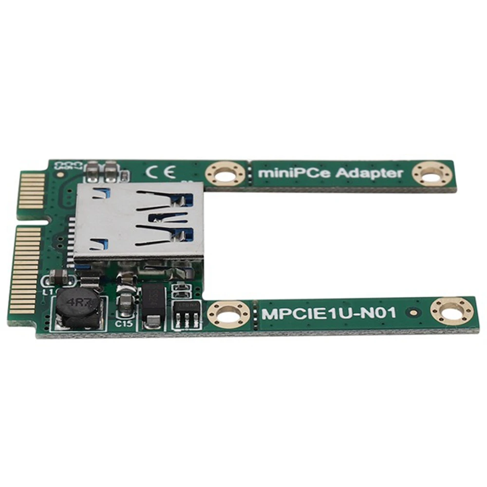 Mini pci-e do USB3.0 Adapter karty PCIe do 3.0 USB, nadaje się do notebooków