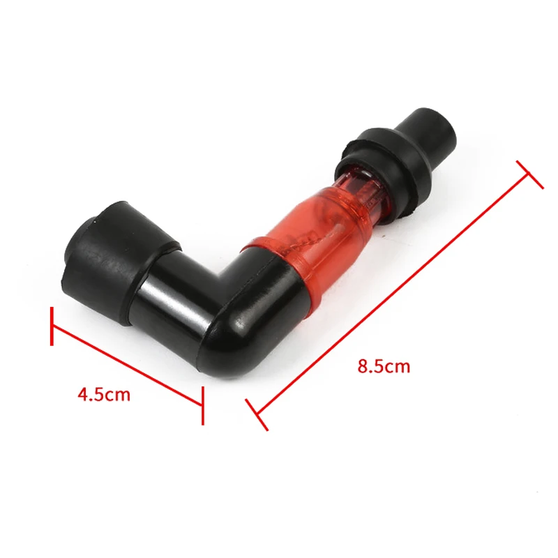 العالمي للدراجات النارية فلاش شرارة التوصيل غطاء دراجة نارية الإشعال شرارة التوصيل غطاء 90 درجة وامض شرارة التوصيل كاب ل موتو C42939