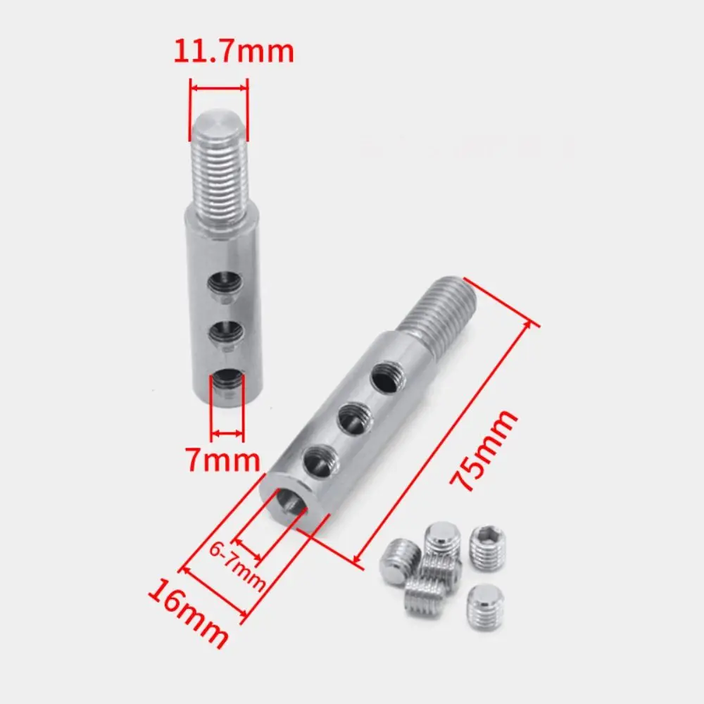 Heavy Duty Steel Core Fitness Cable Terminal Replacement Durable Fitness Cable Ends Versatile Gym Cable Stopper Gym Machines