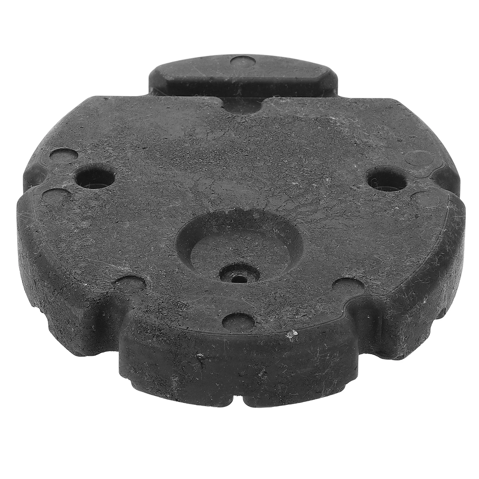 

Modern Round Lamp Base with Weighted Sand Core Strong Plastic Construction for Floor Or Desktop Light Fixtures Non-