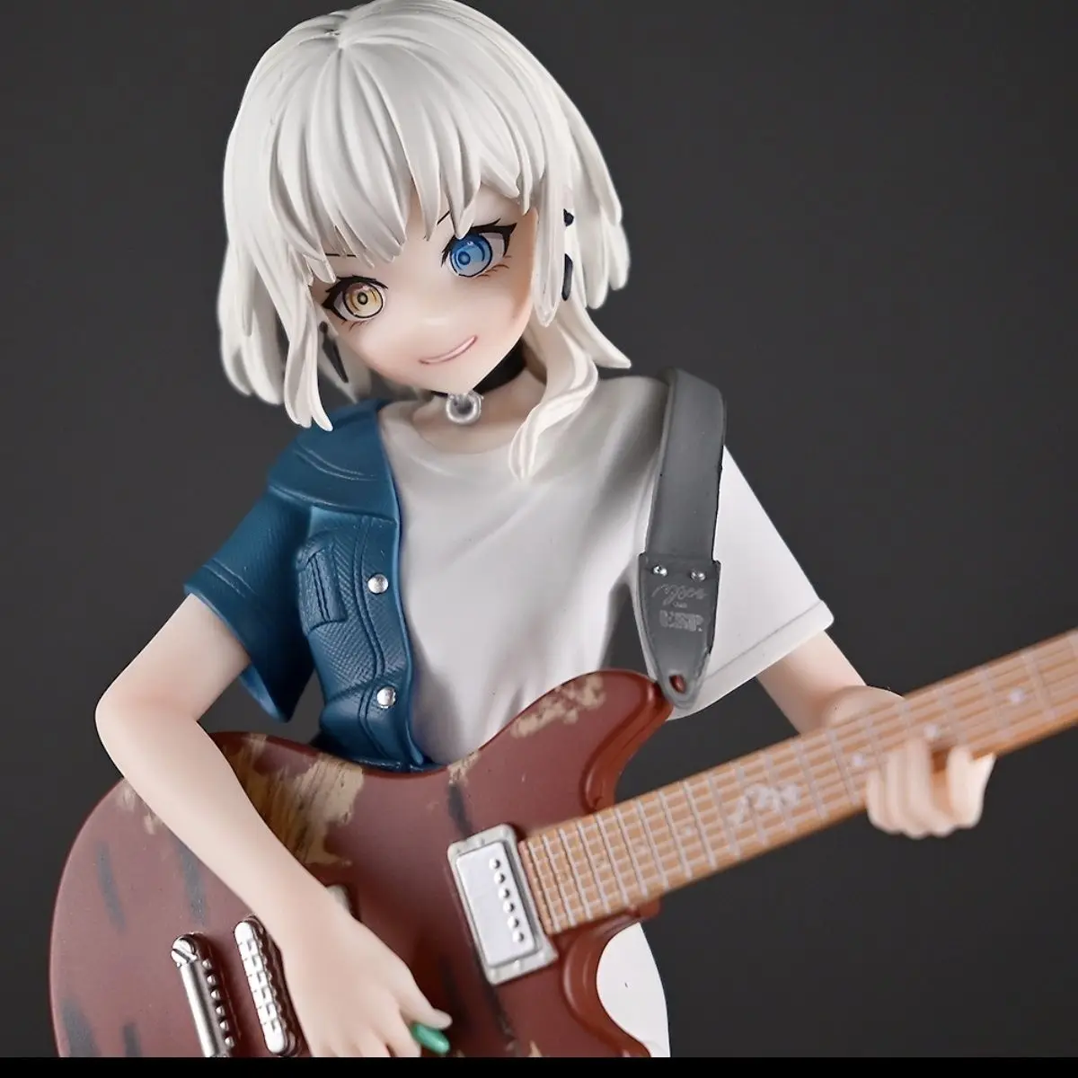 22CM película Anime ANG Girl Band Goto guitarra PVC Chisa Aoi Yone Rona figura de Anime de pie modelo niños niñas juguete de regalo de vacaciones