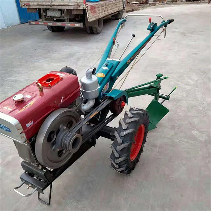 Premium Quality 15hp 18hp 20hp 22hp Farm mini diesel Power Tiller Two Wheel Mini Walking hand tractor wholesale