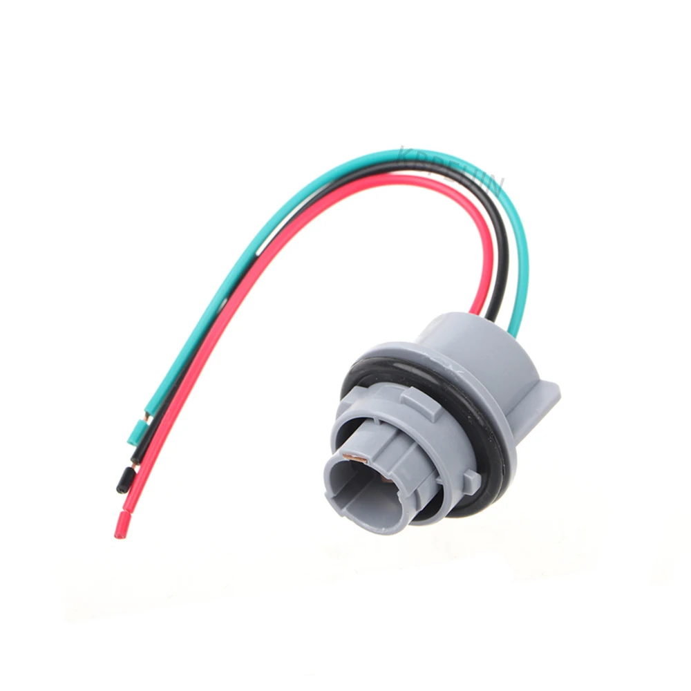 1x For Hyundai Solaris Kia Optima 2014 2015 Tail Light Socket 1157 BAY15D Bulb Holder Connector Accessories view 2