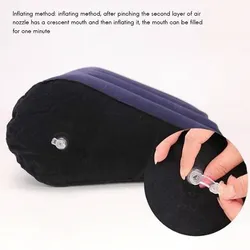 Pillow Inflatable Climax Love Posture Position Triangle Wedge Pillow Cushion Products Adult Game for Couples Husband And Wife