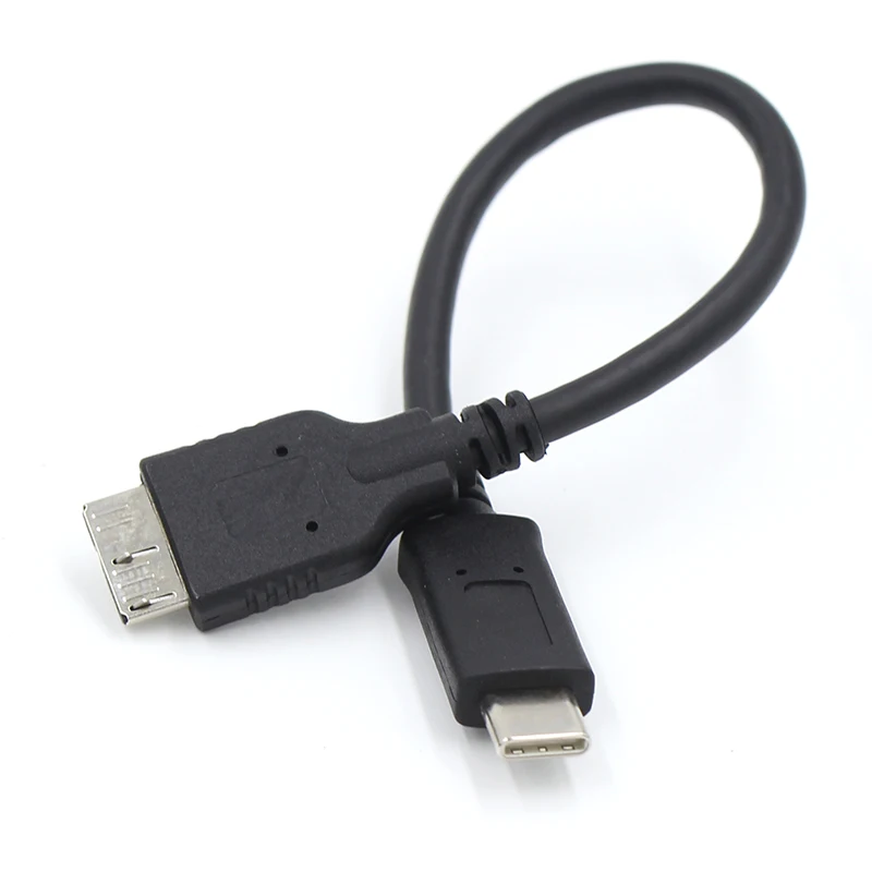 1M USB3.1 typu C na Micro B USB 3.0 synchronizacji danych kabel do ładowania dla USB3.0 przenośny dysk twardy