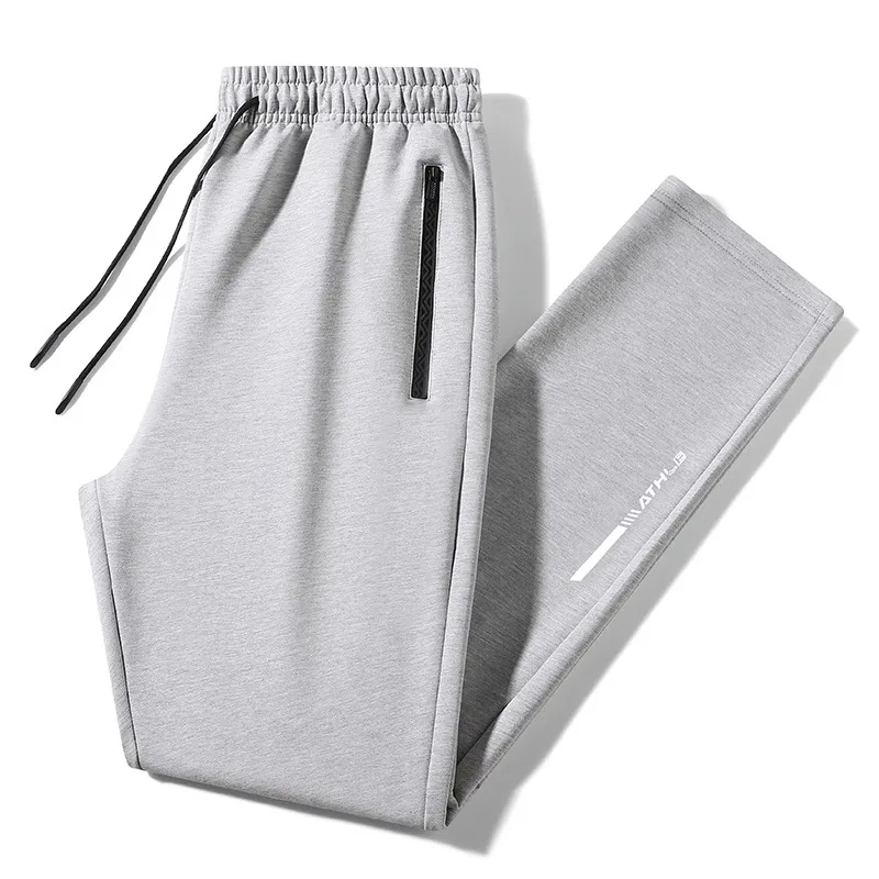 Women's Sport Pants Spring Autumn Loose Cuffed Sweatpants Casual Straight Leg Long Pants Fleece Lined High Waist Polyester Fiber