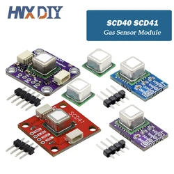 Il modulo sensore di gas SCD40 SCD41 rileva la temperatura e l'umidità dell'anidride carbonica CO2 in una comunicazione I2C del sensore