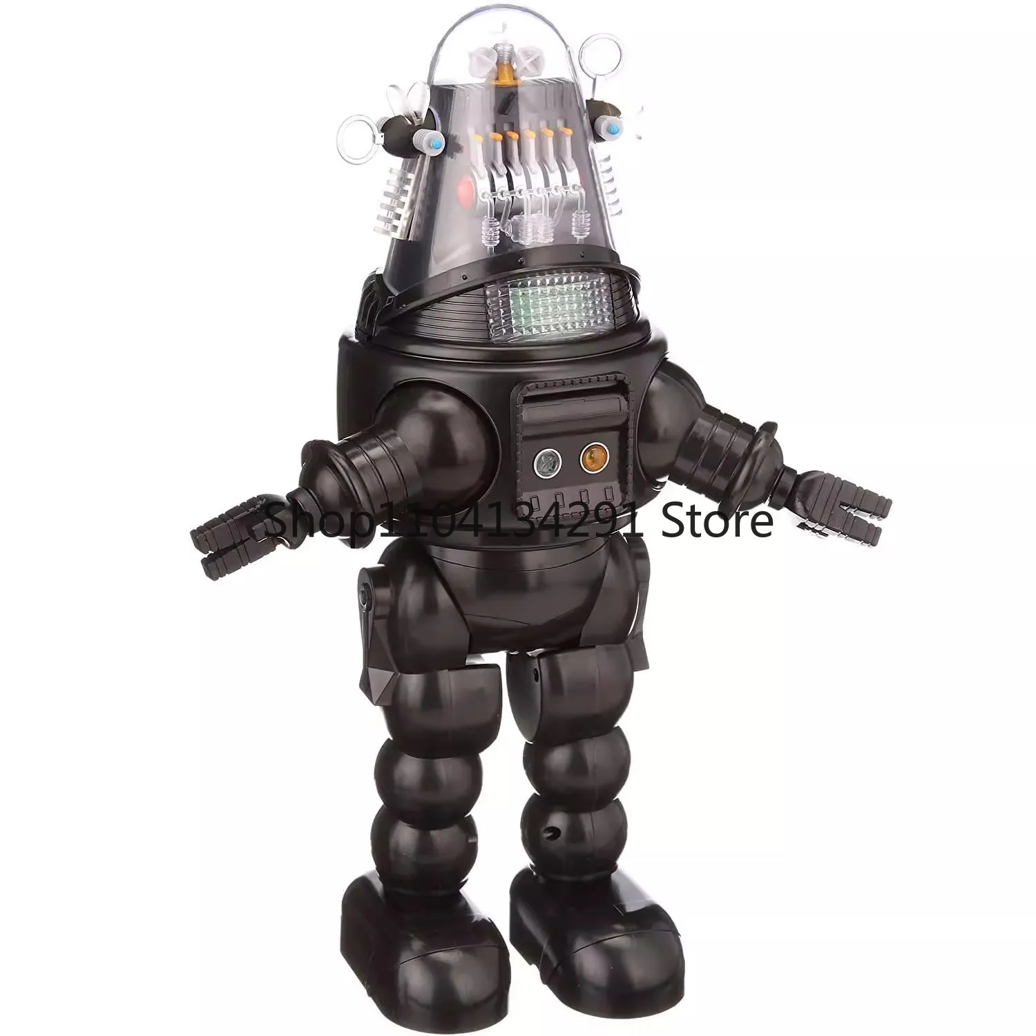 Figurka kolekcjonerska Forbidden Planet Limited Edition Robby The Robot z efektami dźwiękowymi i świetlnymi, zabawka elektryczna, prezent urodzinowy