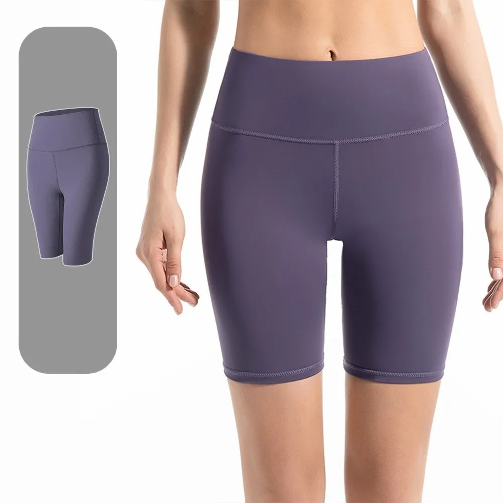 

Высокоэластичные шорты для йоги, быстросохнущие компрессионные спортивные шорты, влагоотводящие шорты с высокой талией для бега, тренировок в спортзале