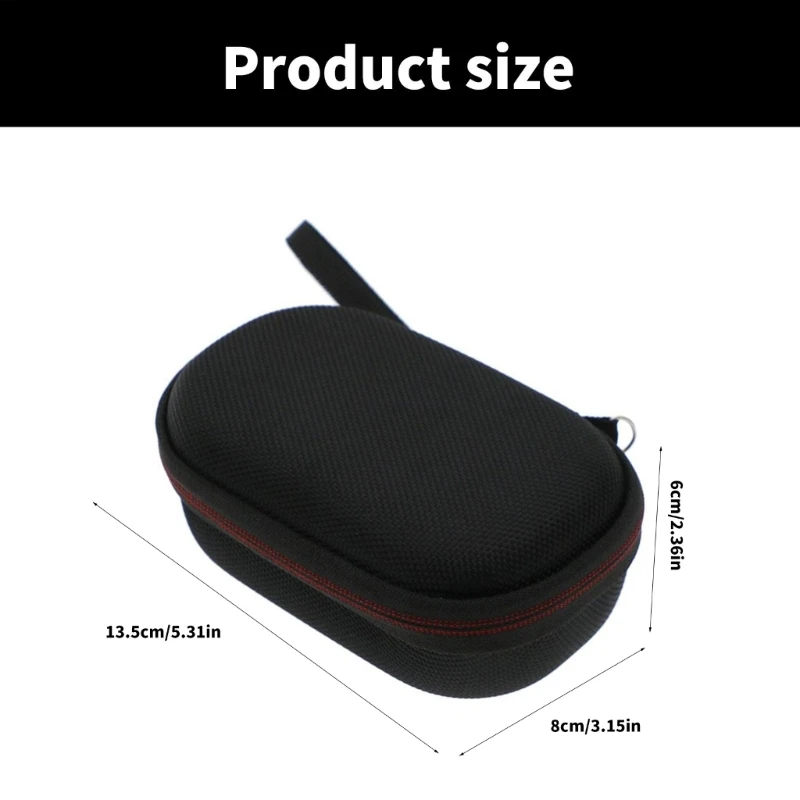 Bolsa viagem resistente à água para hubs carregamento powerbank 65W 9600mAh organizadores eletrônicos 25UB