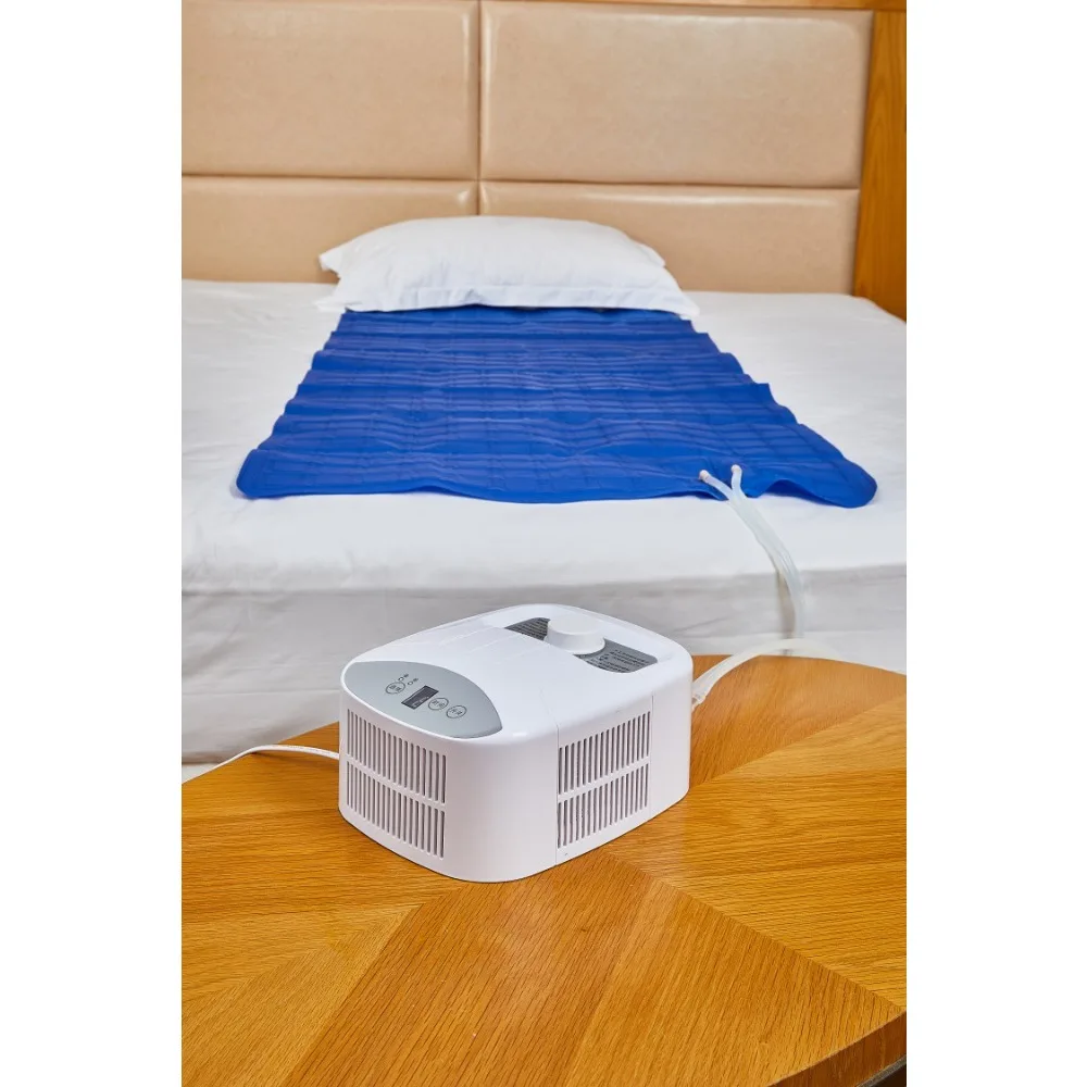 Semiconductor Electronic Refrigeration Single Cooling Mattress 70*160cm Low‑Noise 110V Thermostatic Sleeping Pad For Summer