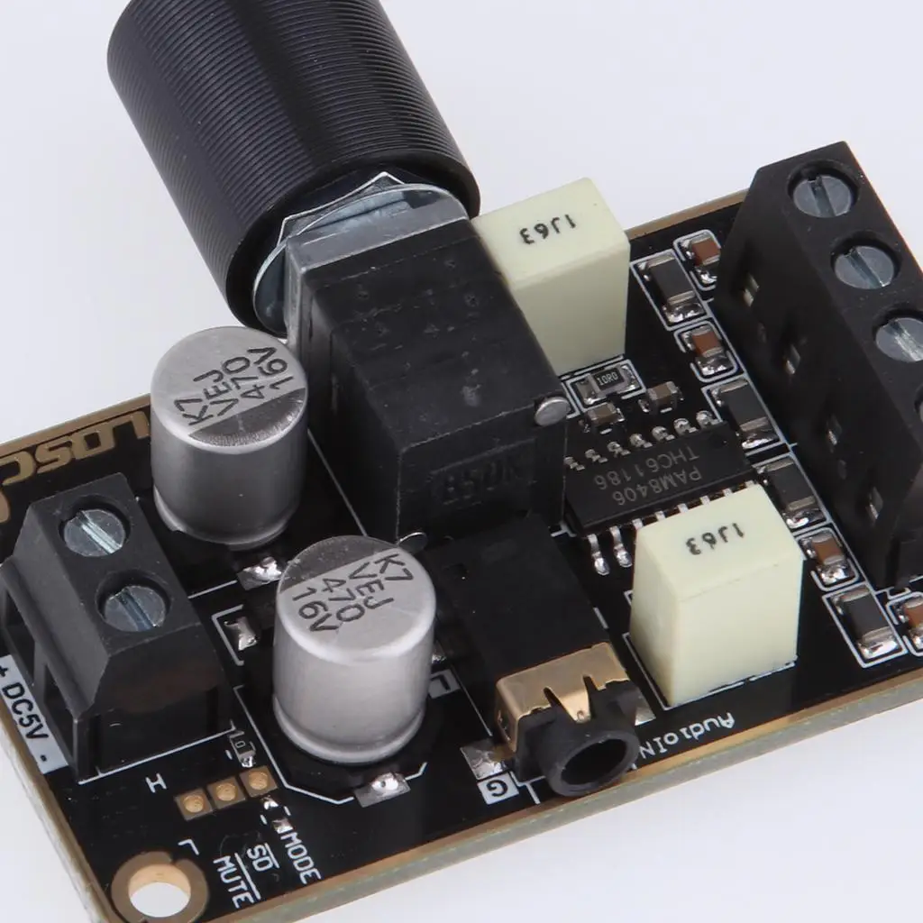 5V Dual Channel Class D Audio Amplifier Board Compact Digital Amp Module for Car Sound Amplifiers