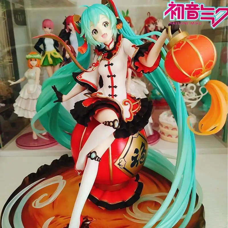 In Stock F:NEX 1/7 Hatsune Miku 2021 Spring Festival Anime Figure Toy Gift Model Collection Hobbies Christmas Gifts