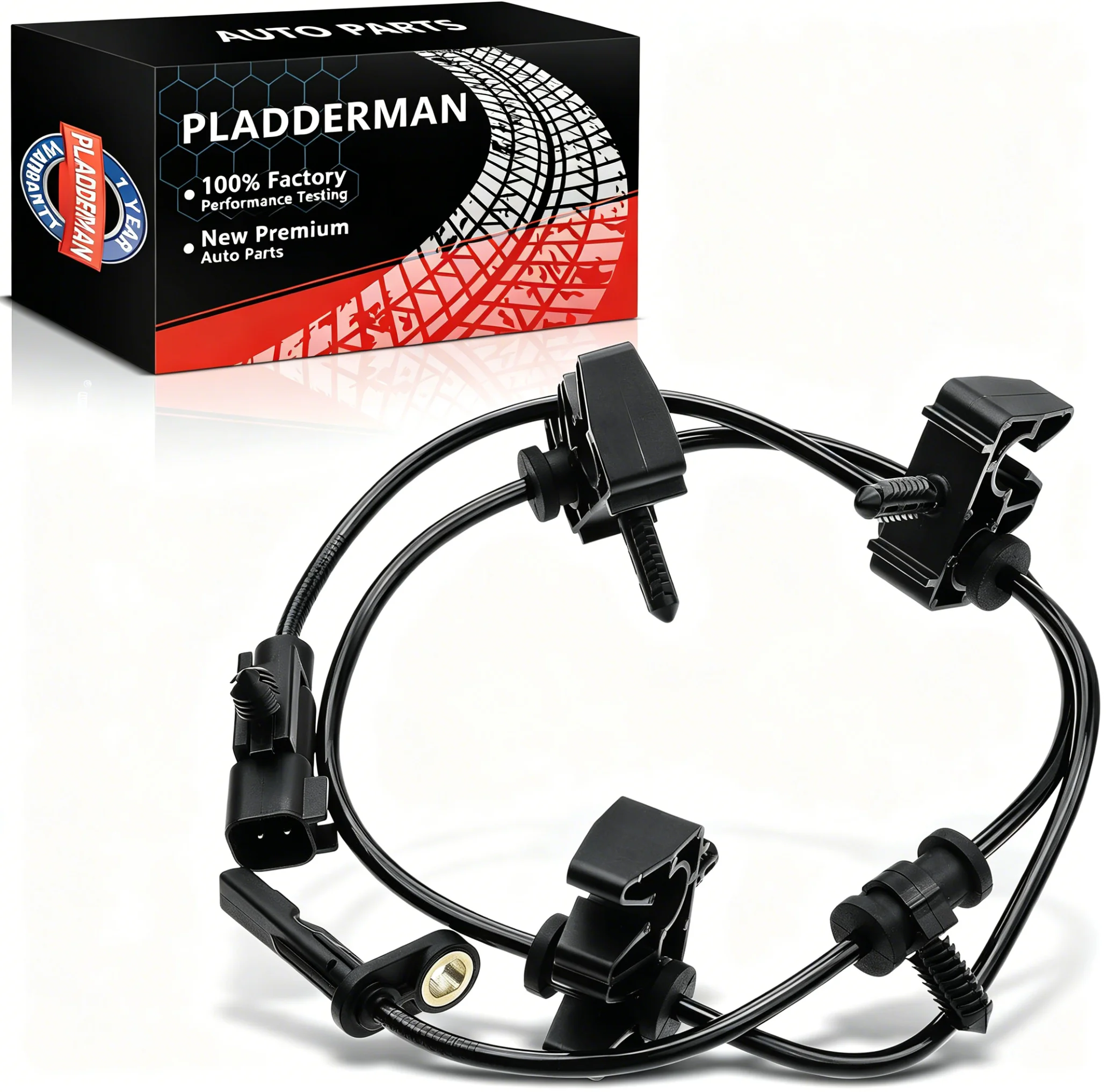 

Rear Left Driver Side ABS Wheel Speed Sensor Compatible with Cadillac Models - SRX 2010 2011 2012 2013 2014 2015 2016