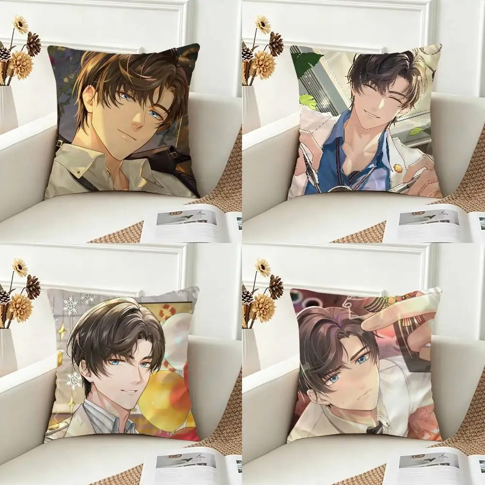 A-Artem Wing  Double-sided Printed Square Decorative Cushion Cover for Sofa Living Room Home Decor
