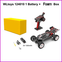 WLtoys 124010 1/12 RC Car 4WD 2.4G Racing Car 55KM/H Off-road Electric High Speed Drift Remote Control Toys For Boy Gift