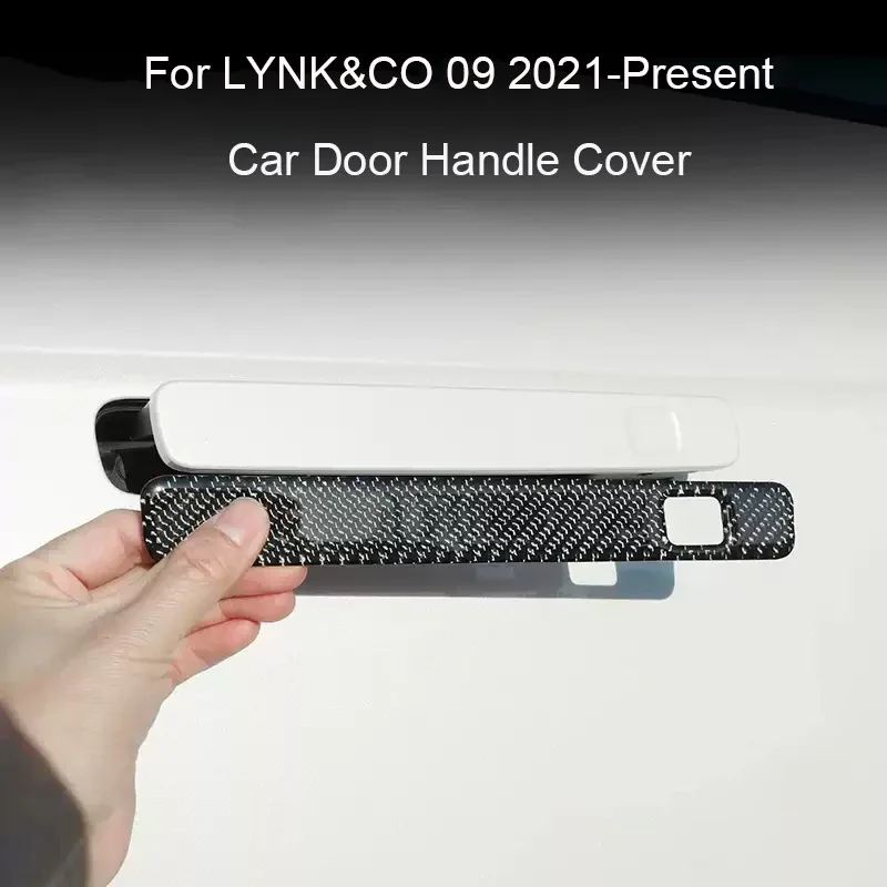 

Для LYNK&CO 09 2021-наст. время, 4 шт., накладки на дверные ручки с защитным покрытием от царапин, аксессуары для декора экстерьера автомобиля