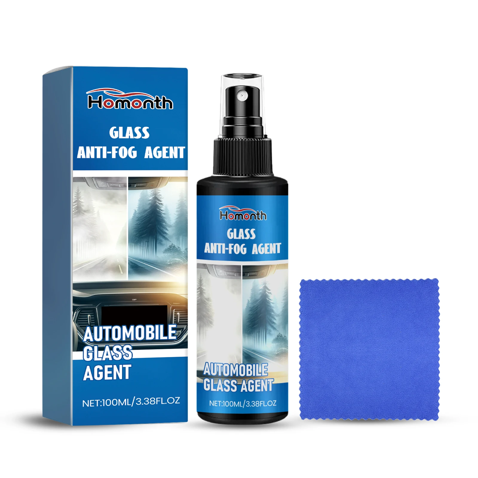 

Домашний противозапотевающий агент для автомобильного стекла, средство для удаления масла, дождя, воды и тумана, масляная пленка, очиститель, 3 шт.