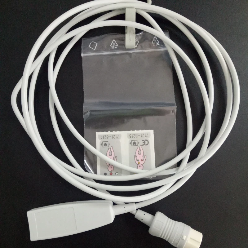 Suitable for the original Philips monitor ECG lead connecting cable three lead M1669A.