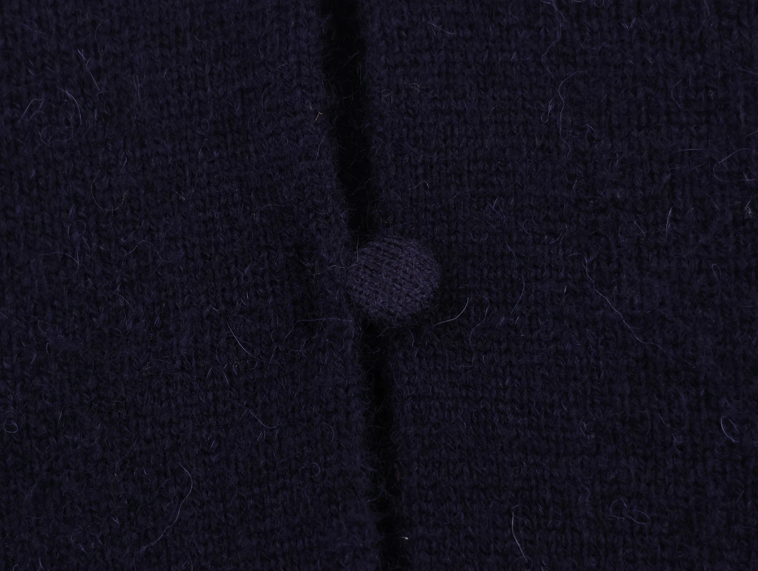 ZERAINS Winter nieuw product Frans retro gebreid vest met lange mouwen en kanten verfraaid met kleine ronde revers