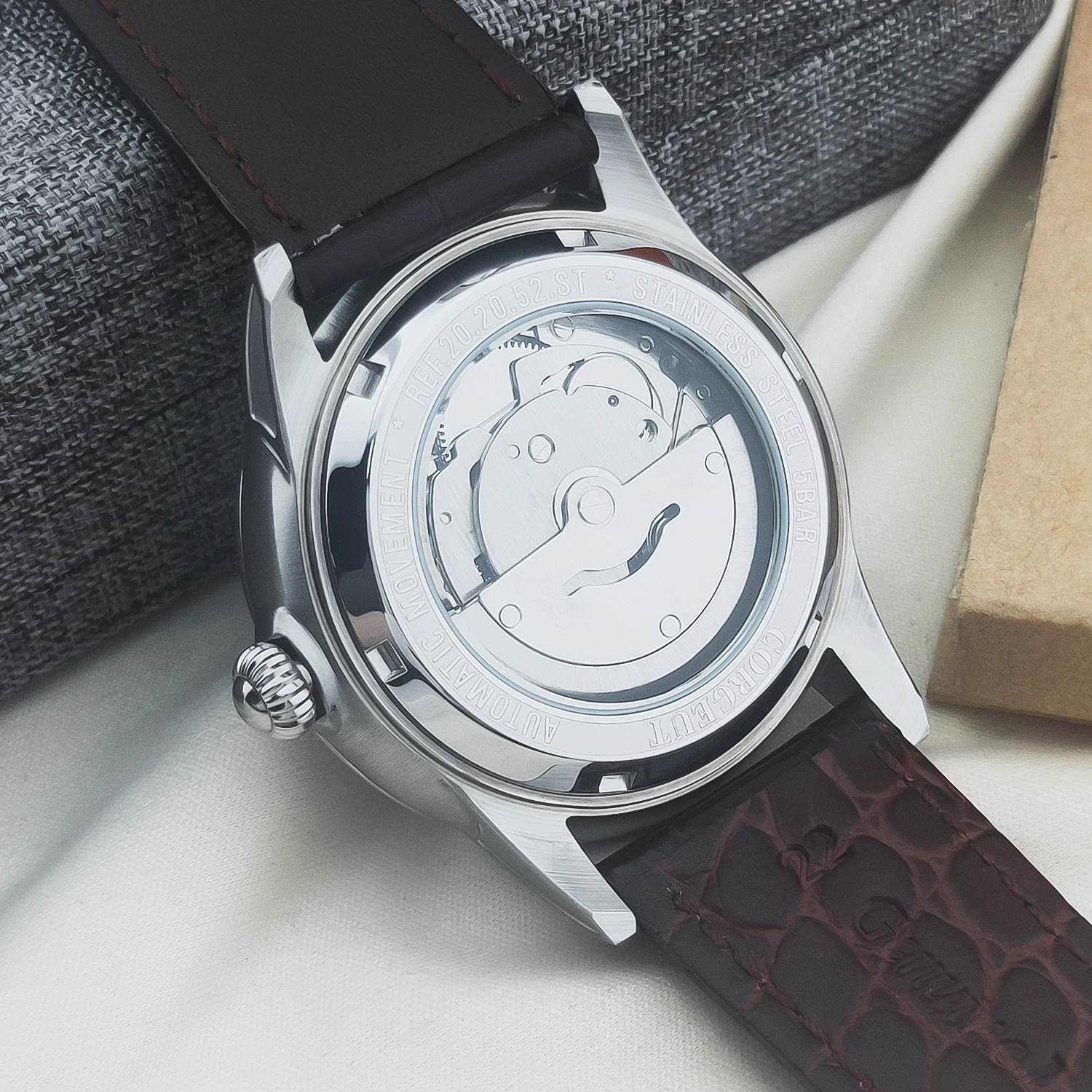 นาฬิกาข้อมือผู้ชายหรูหรา ระบบอ - Luxury Watch Logo บทวิจารณ์และราคา