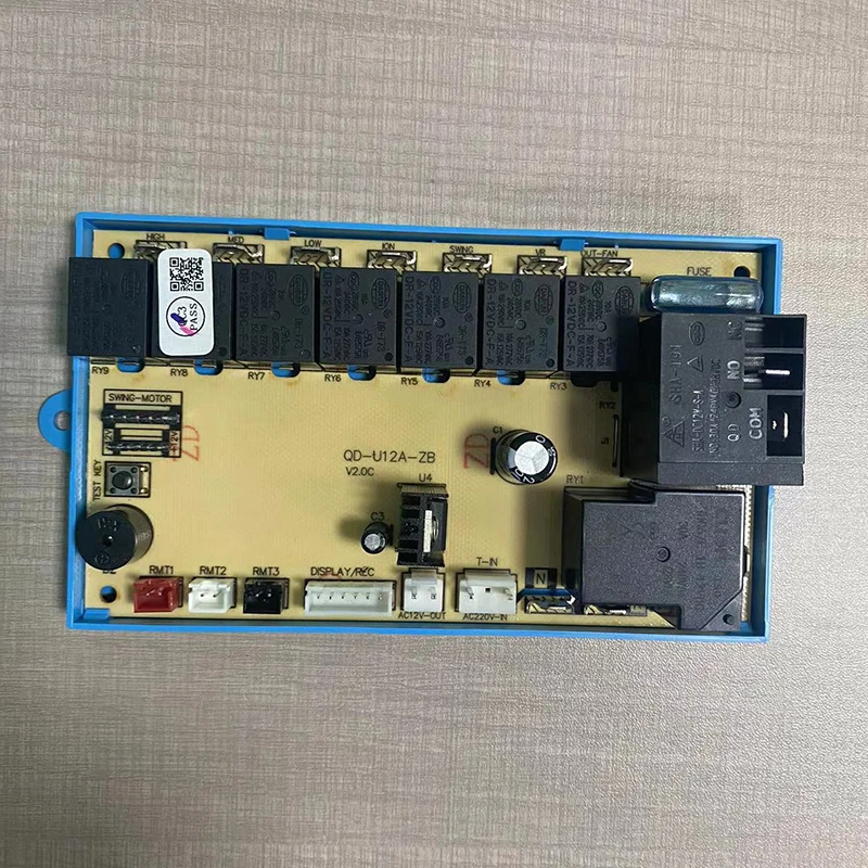 Imagem -02 - Painel de Controle de ar Condicionado Placa de Controle do Painel Placa de Computador Modificada com Backlit Lcd Qd-u12a a c Sistema de Controle Universal
