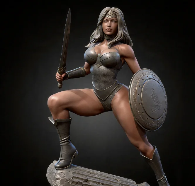 The height of man 38mm 50mm 75mm Resin model kits Need to self draw and assemble（3D Printing ）TD-7499 /3D