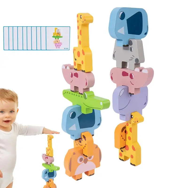 

Игрушки в виде животных, деревянные блоки, деревянные блоки, строительные животные, головоломки, игрушки, деревянные блоки в виде животных, сортировочные штабелируемые игрушки для детей