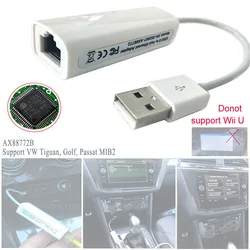 AX88772 USB RJ45 LAN VW Flok Golfmk Passat Mikrotik MIB2 Media System Flash/Upgrade Cable DLink DUB E100 USB Ethernet Dongle