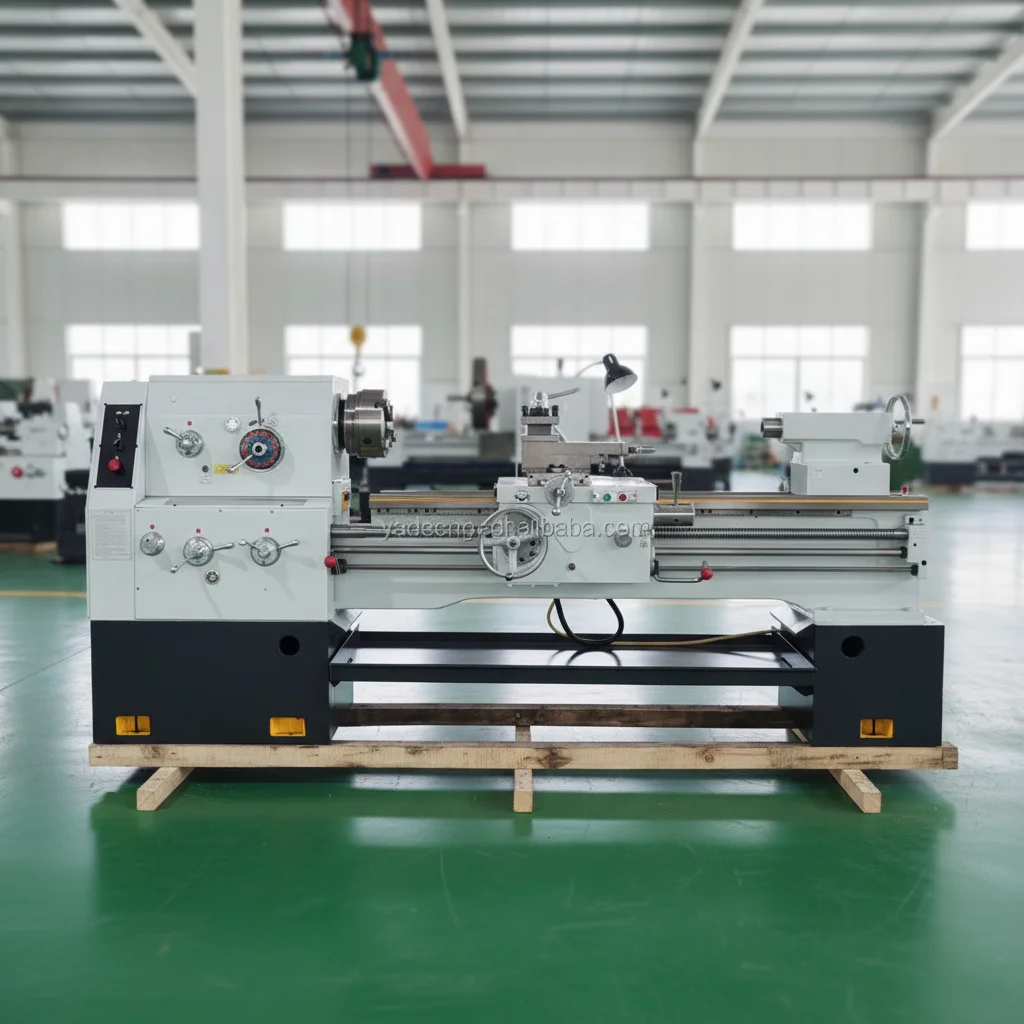 Mini Heavy Horizontal Metal Lathe C6250*1500 Gap Bed Machine