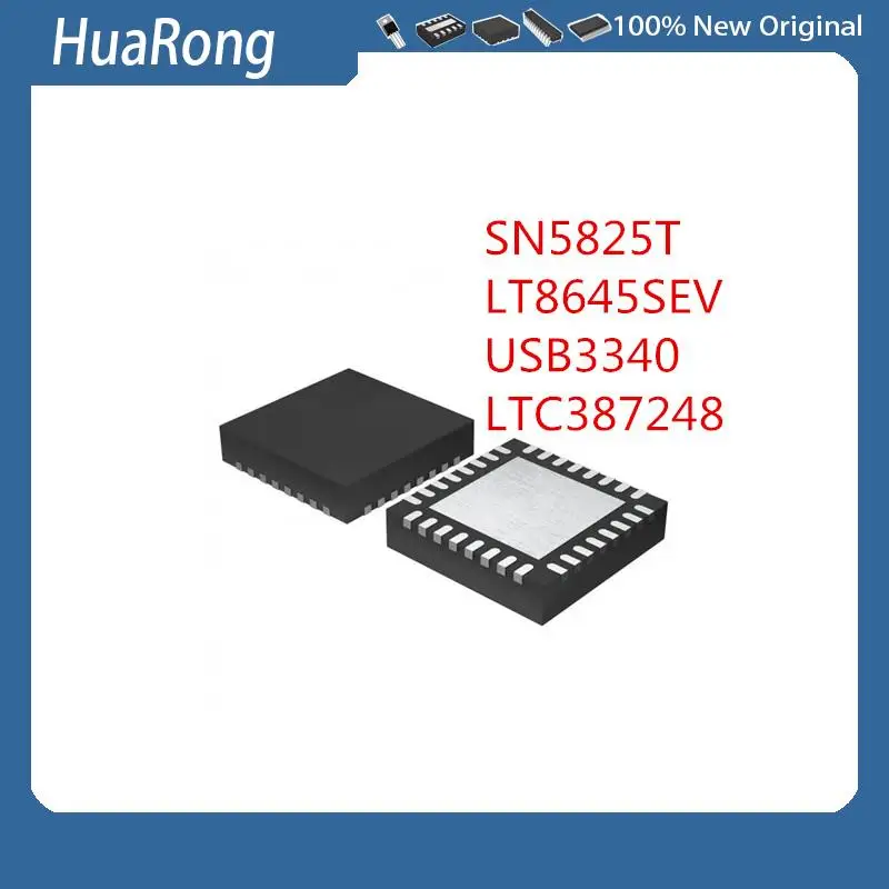 

2PCS/LOT SN5825T LT8645SEV 8645SV USB3340 LTC387248 LT387248 387248 QFN32