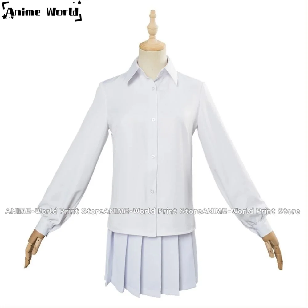 《Custom Size》Unisex Anime Cos Emma Cosplay Costumes Halloween Christmas Play Party Uniform Sets