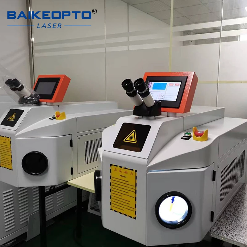 Desktop YAG 200W Laser Welding Machine with CCD for Platinum Aluminum Stainless Steel Gold Brass Precision Desktop Welding Tool