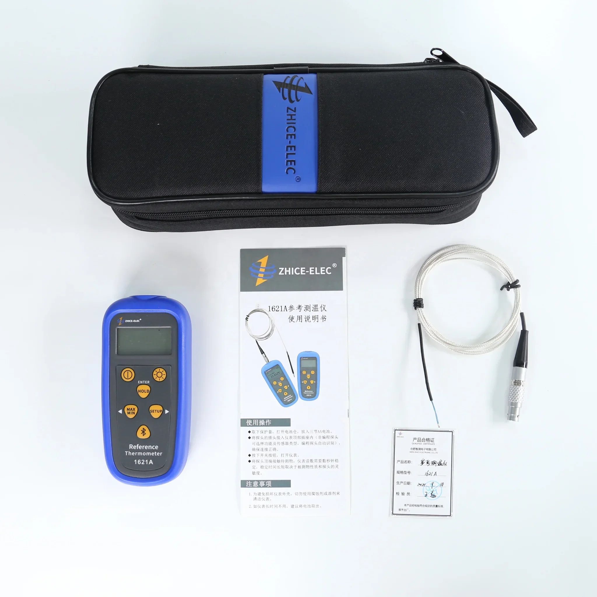 2025   Temperature Detector Handheld Thermometer Calibrator Platinum Resistance/Thermistor/Thermocouple Thermometer