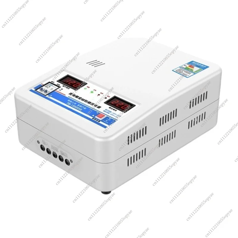 20KW AC220V Automatic Voltage Stabilizer Regulator for Air Conditioner Home Wall Mounted Computer Appliance