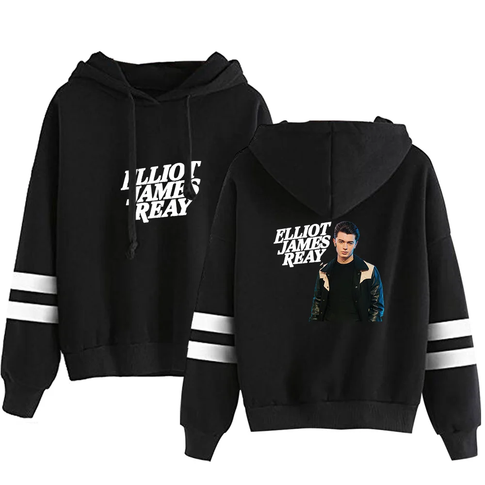 

Elliot James Reay Print Pullovers Unisex 2025 Fashion Pocketless Parallel Bars Sleeve Streetwear