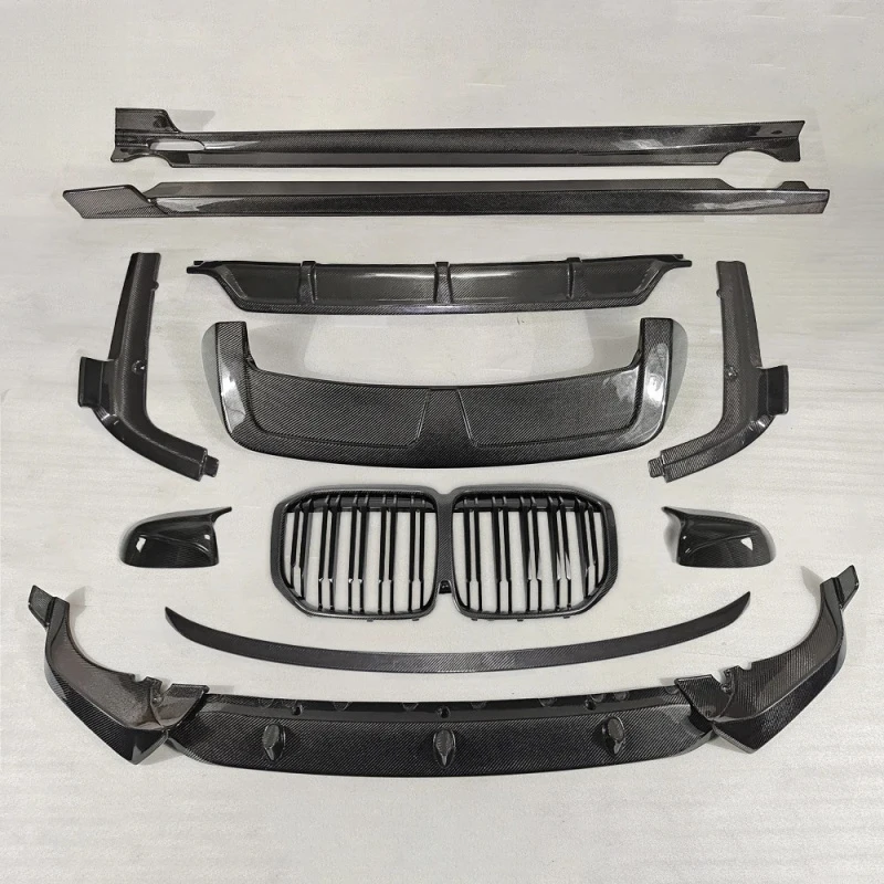 

Premium Car Accessories X7 G07 Pre Real Carbon Fiber Aerodynamic Body Kit Front Rear Lip Side Skirts Spoiler Gr Durable