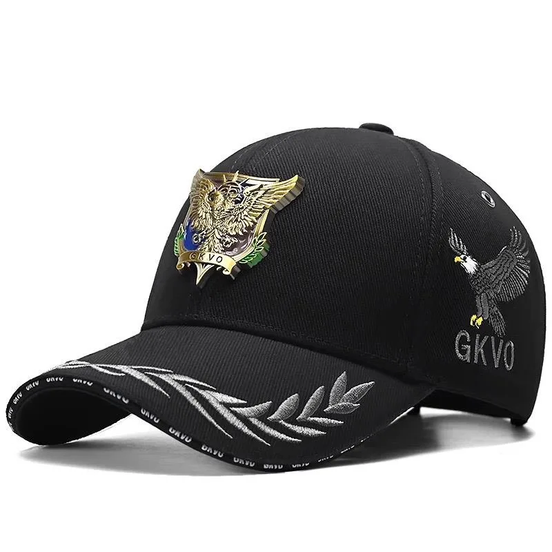 High Quality Big Head High End Men'S Baseball Cap Hard Top Fashion Outdoor Sports Hat