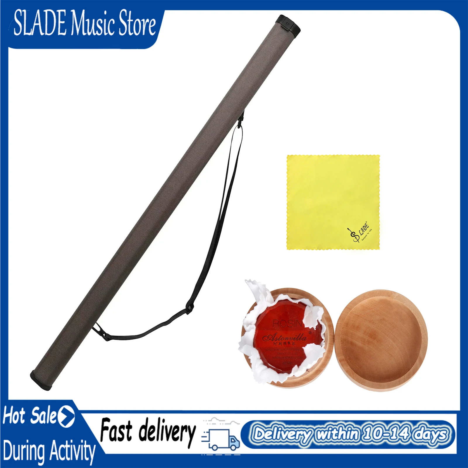 

Коробка для смычка IRIN 4/4 для скрипки/альта, с металлическим каркасом и наклонной задней стенкой, портативная, для запчастей и аксессуаров